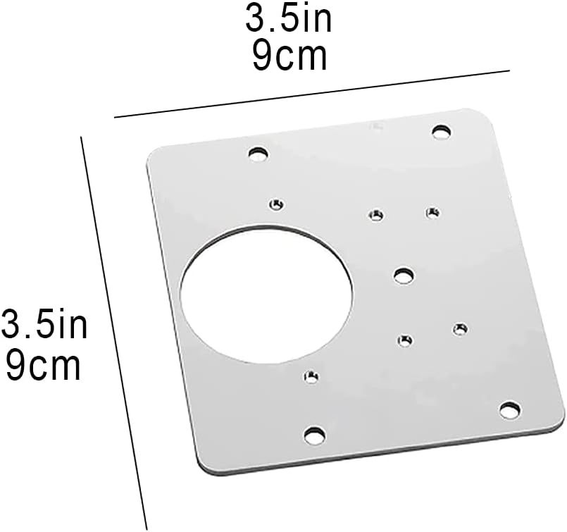 Repair piece for side hinge plate