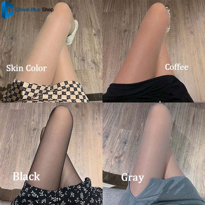 High elasticity makes it suits almost everyone!- Seamless Ultra-Soft Sheer Pantyhose-POIULTD