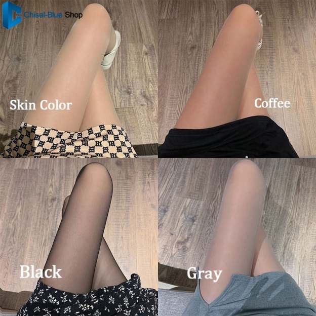 High elasticity makes it suits almost everyone!- Seamless Ultra-Soft Sheer Pantyhose-POIULTD