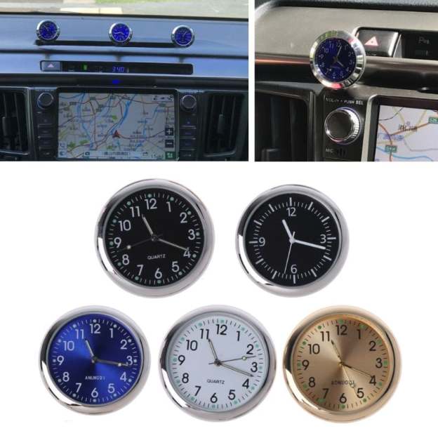 🔥Vintage gift-Luminous decoration mini clock for car/motorcycle/Sewing machine-POIULTD
