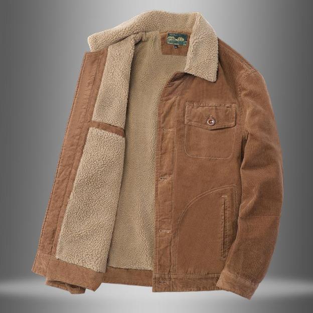Men'S Winter Heavy Fleece Warm Jacket