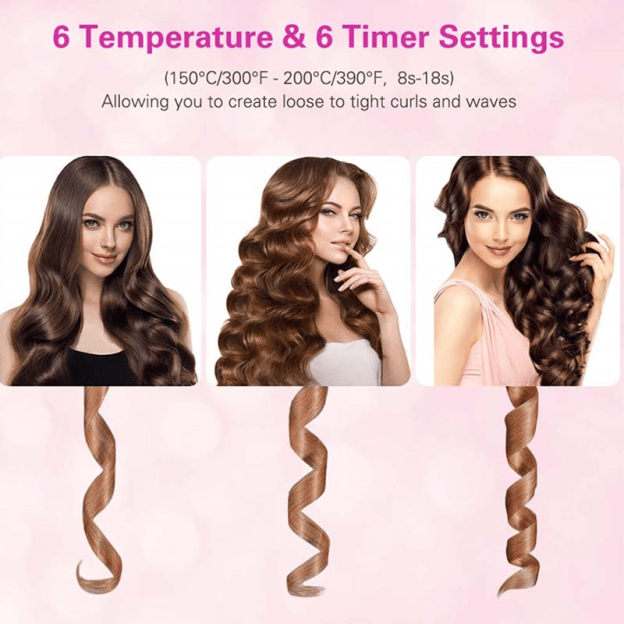 Auto Rotating Ceramic Hair Curler🔥-POIULTD