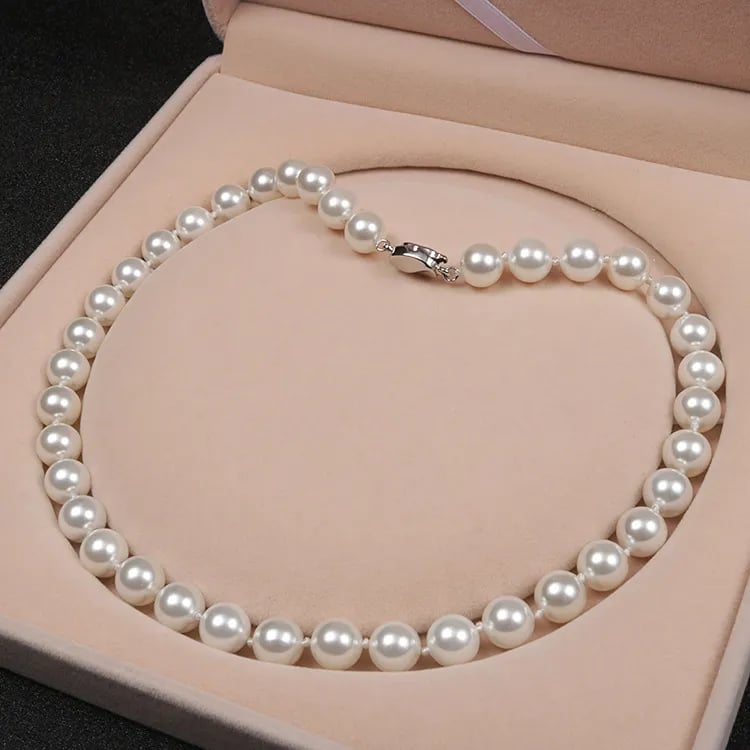 🔥 Last Day Promotion 49% OFF+Gift Box (Free) 🎁 AAAA Pearl Necklace-POIULTD