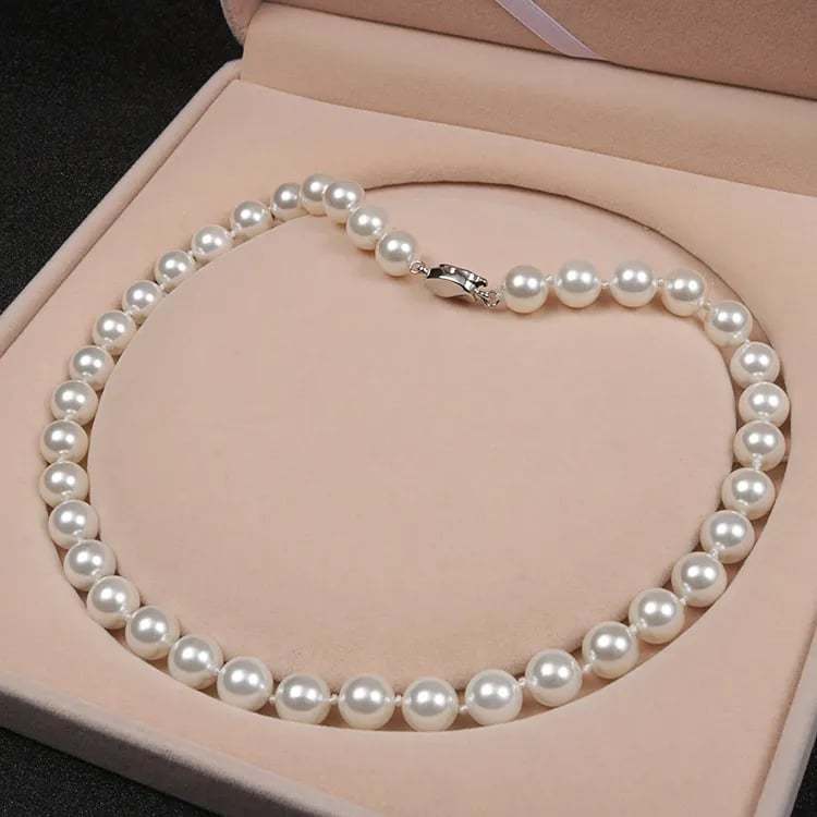 🔥 Last Day Promotion 49% OFF+Gift Box (Free) 🎁 AAAA Pearl Necklace-POIULTD