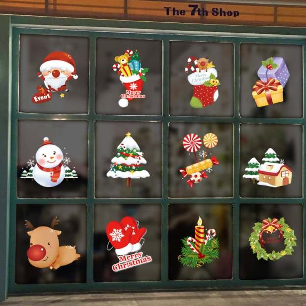 🔥Christmas Window Clings-POIULTD