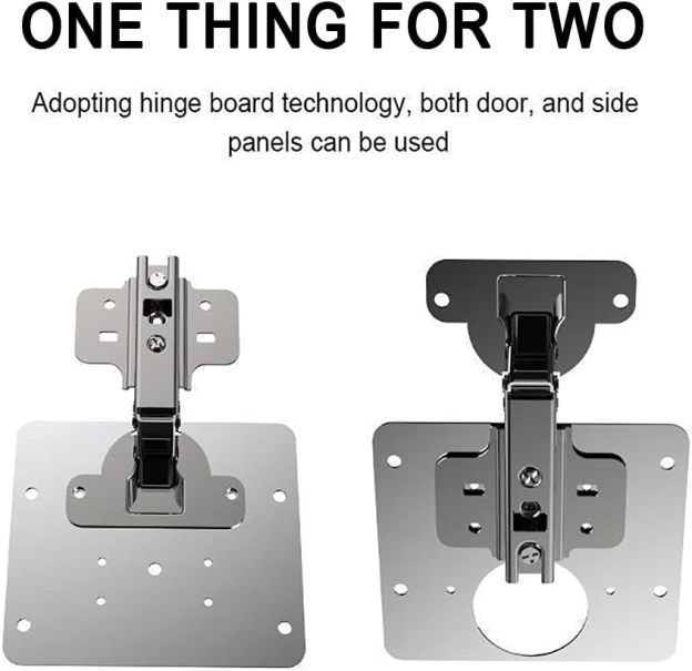 Repair piece for side hinge plate