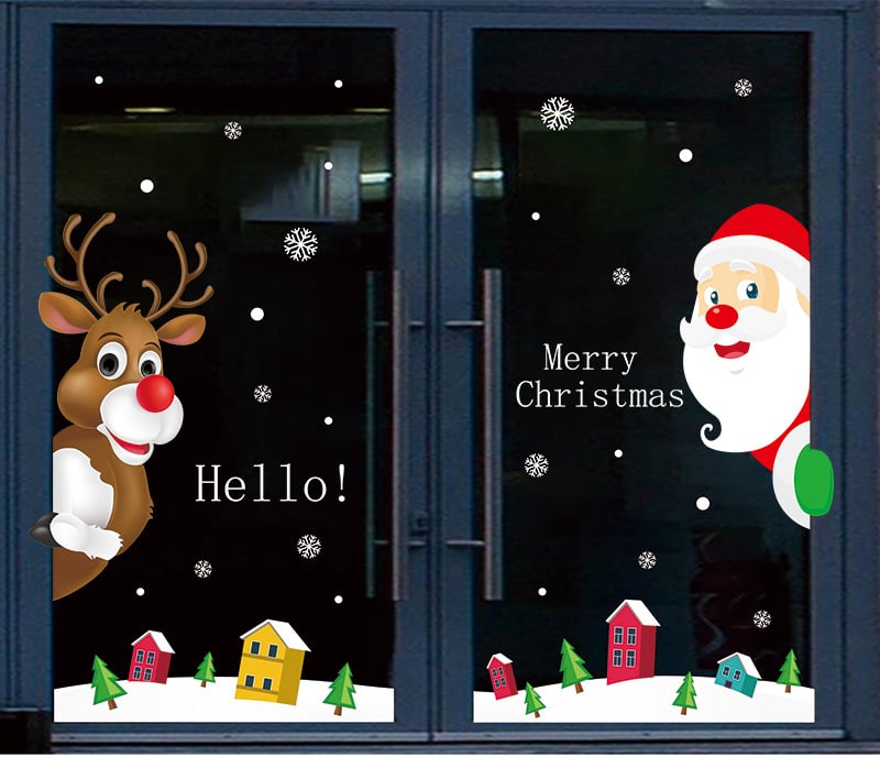 🔥Christmas Window Clings-POIULTD