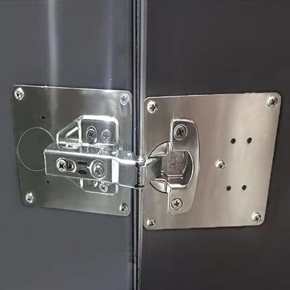Repair piece for side hinge plate