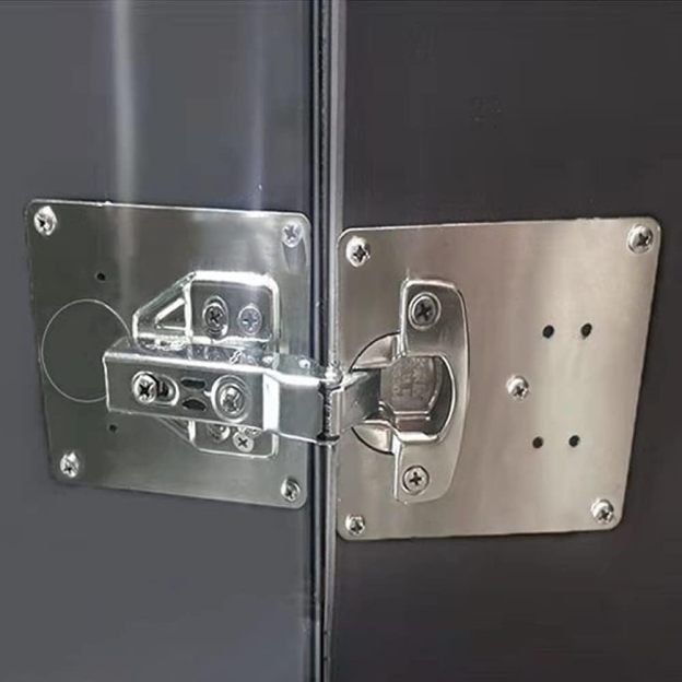 Repair piece for side hinge plate