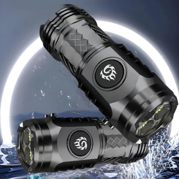 🔥New Year Hot Sale🔥Mini Flash Super Power Flashlight-POIULTD