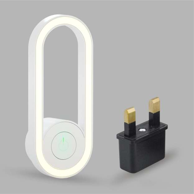 Latest Frequency Conversion Ultrasonic Mosquito Killer with LED Sleeping Light-POIULTD