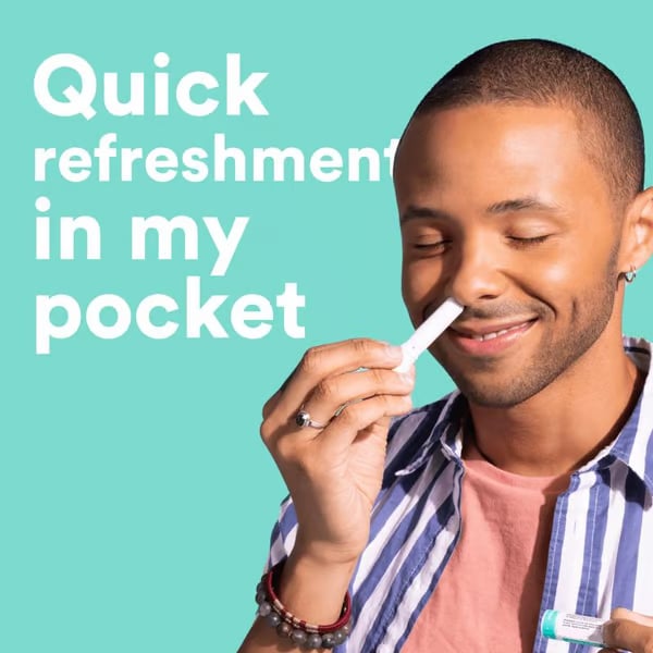 🔥Valentine's Day-Only $4.99 Each!🌹 -Nasal Stick:Free Your Nose | Featured on SharkTank | Powerful Essential Oils with Vapor Flow Technology | Breathe In Life-POIULTD