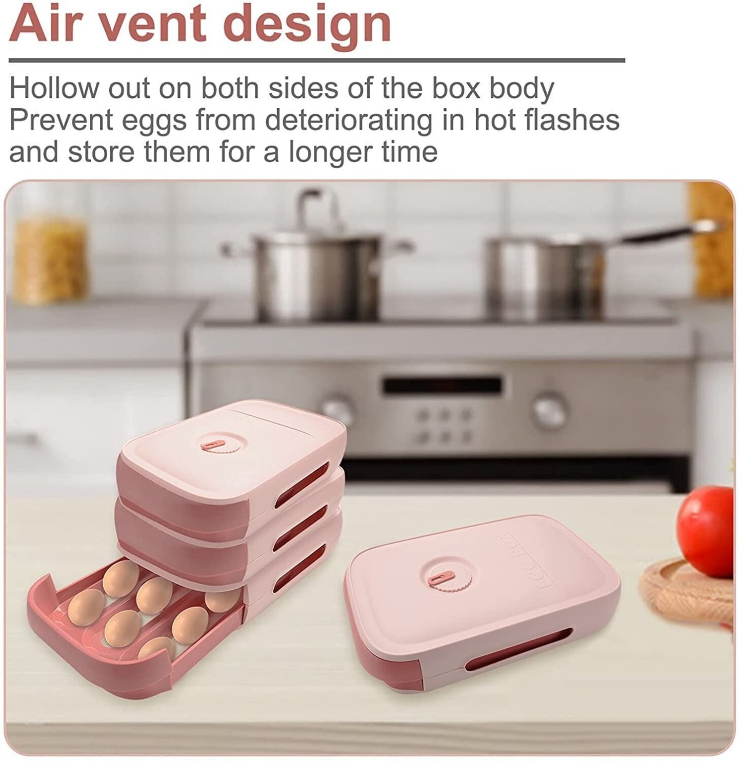 (🔥2023 Hot Sale Now - 48% OFF) New Drawer Type Egg Storage Box-POIULTD