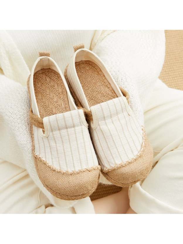 Spring And Summer New Cotton Maiping And Low Ladies Small Fresh Cloth Shoes-POIULTD