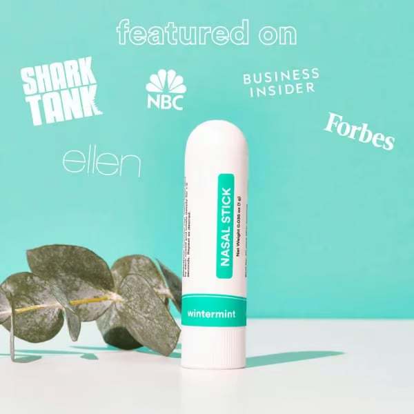 🔥Valentine's Day-Only $4.99 Each!🌹 -Nasal Stick:Free Your Nose | Featured on SharkTank | Powerful Essential Oils with Vapor Flow Technology | Breathe In Life-POIULTD