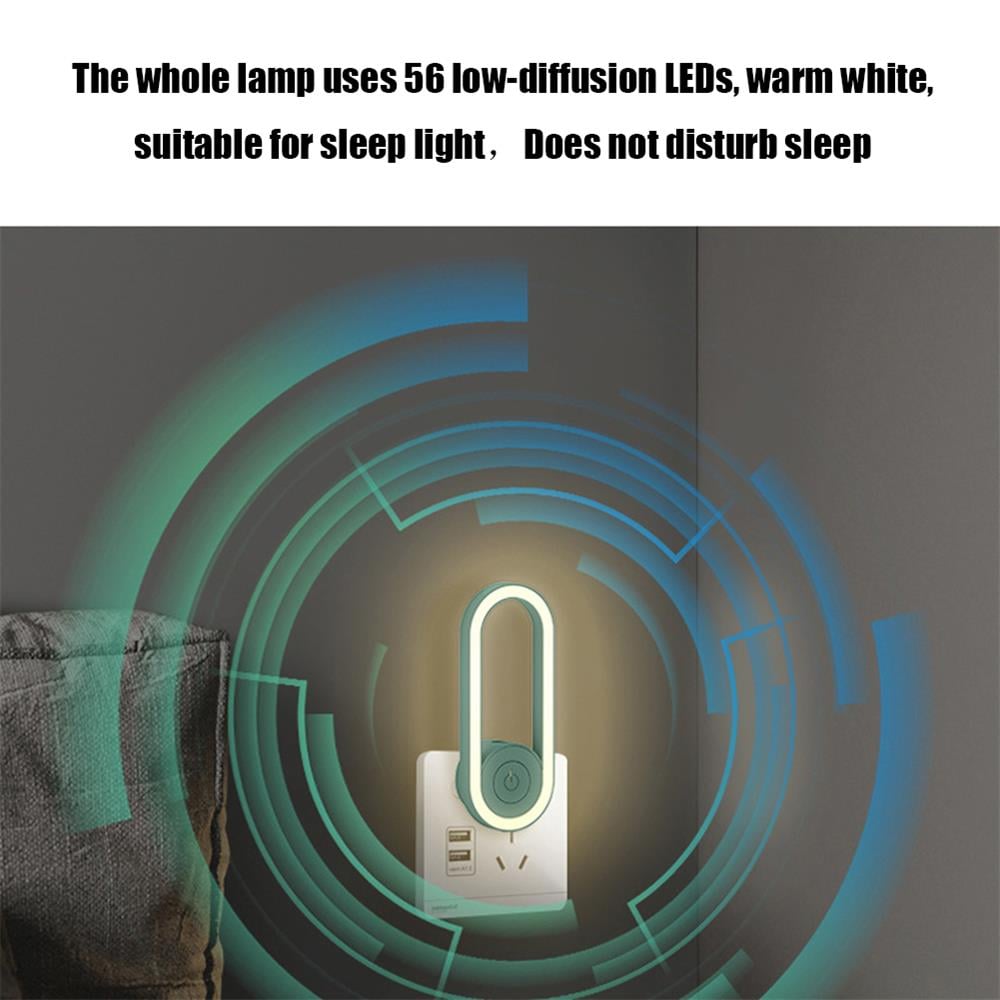 Latest Frequency Conversion Ultrasonic Mosquito Killer with LED Sleeping Light-POIULTD