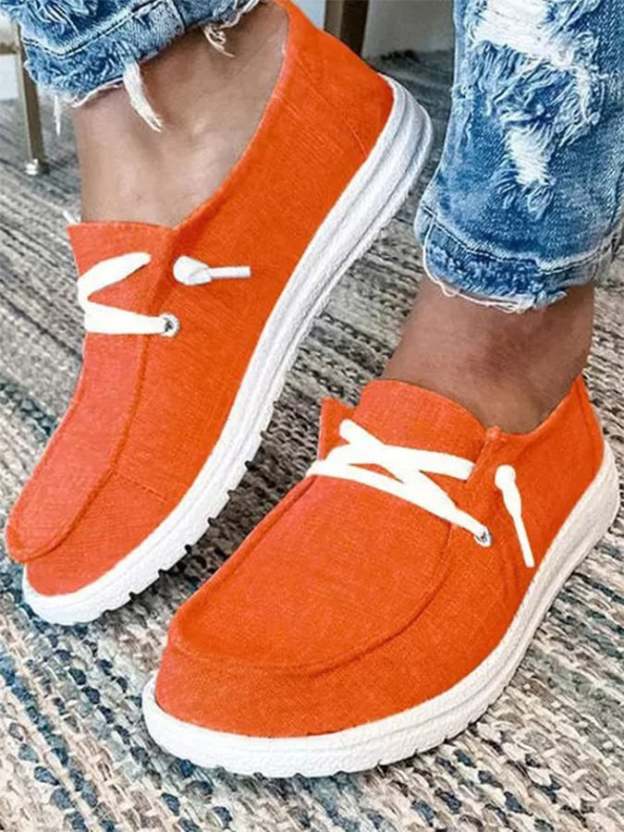 Solid Color Casual Shoes-POIULTD
