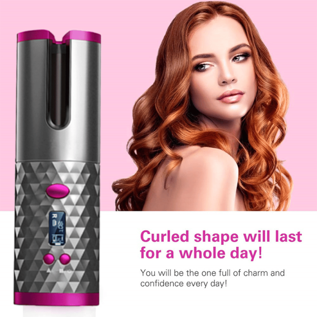 Auto Rotating Ceramic Hair Curler🔥-POIULTD