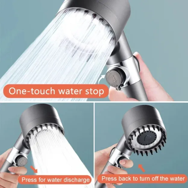 🚀HOT SALE -- 3 Modles Adjustment High Pressure Water Massage Shower