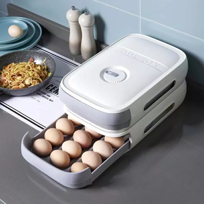 (🔥2023 Hot Sale Now - 48% OFF) New Drawer Type Egg Storage Box-POIULTD