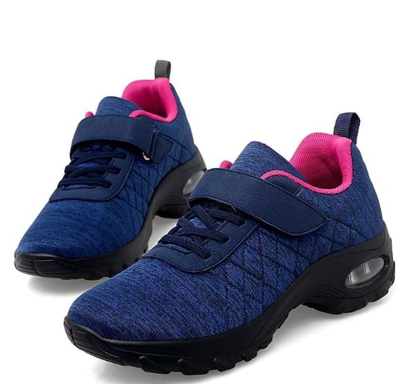 Women's Casual Fashion Comfortable Breathable Elastic Air-Cushion Non-Slip Sports Sneaker