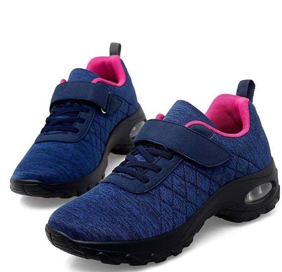 Women's Casual Fashion Comfortable Breathable Elastic Air-Cushion Non-Slip Sports Sneaker
