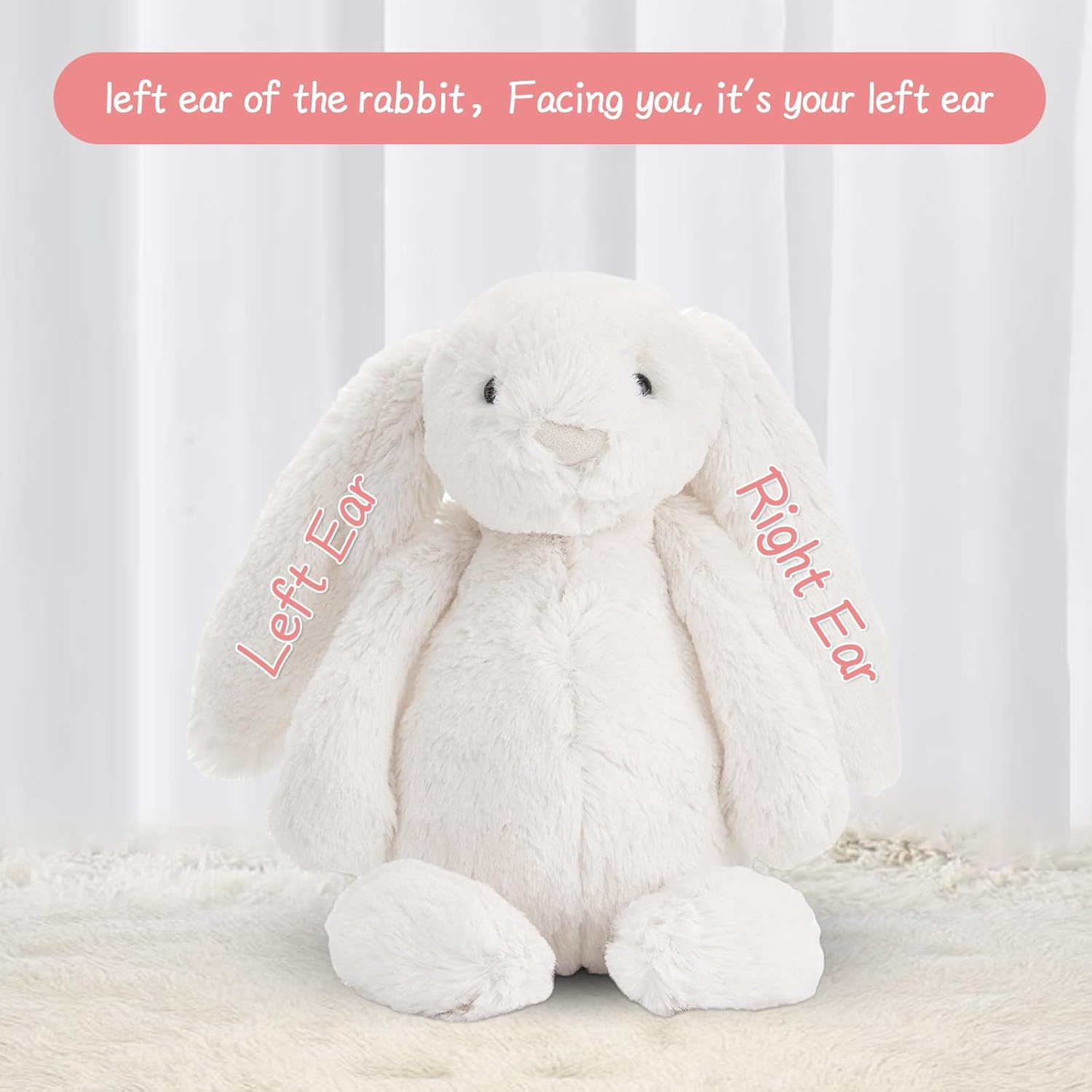 🔥Easter Sale🔥Personalized Easter Bunny with custom name! (11.8")-POIULTD