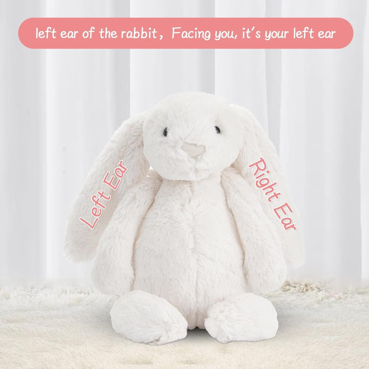 🔥Easter Sale🔥Personalized Easter Bunny with custom name! (11.8")-POIULTD