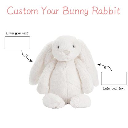 🔥Easter Sale🔥Personalized Easter Bunny with custom name! (11.8")-POIULTD