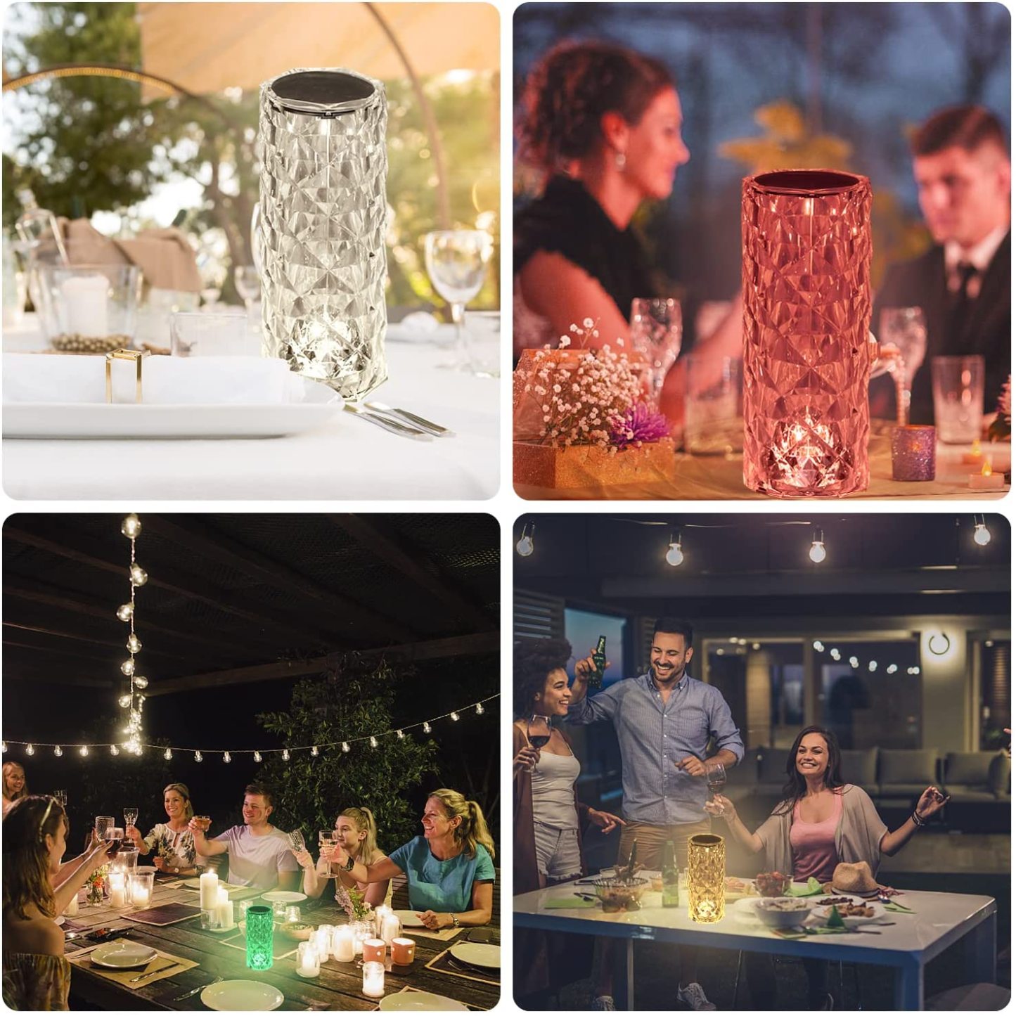🎁Touching Control Rose Crystal Lamp-POIULTD