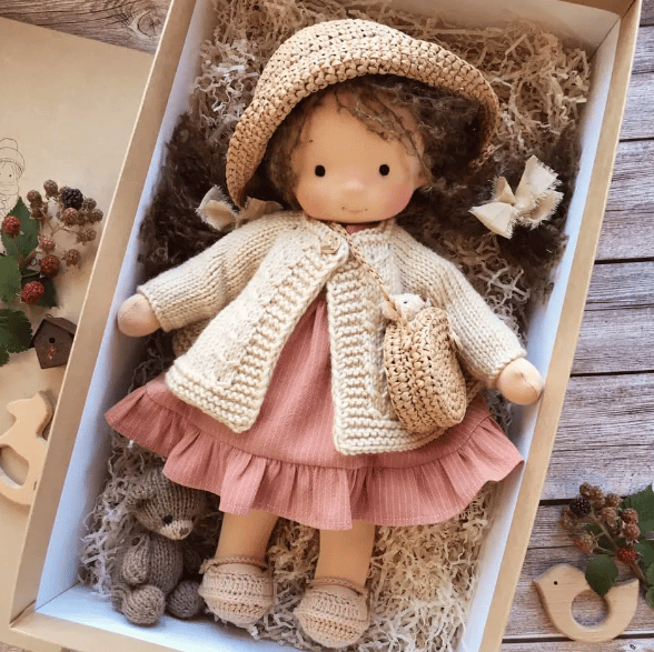 (New)Handmade Waldorf Doll🎁Gift For Children🎁