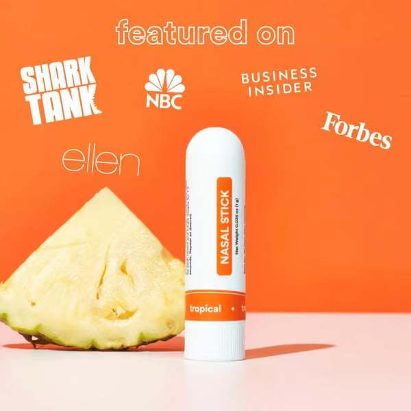 🔥Valentine's Day-Only $4.99 Each!🌹 -Nasal Stick:Free Your Nose | Featured on SharkTank | Powerful Essential Oils with Vapor Flow Technology | Breathe In Life-POIULTD