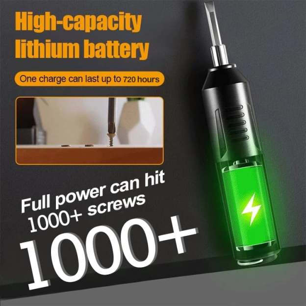 🔥Portable Home Use Electric Screwdriver Set-POIULTD