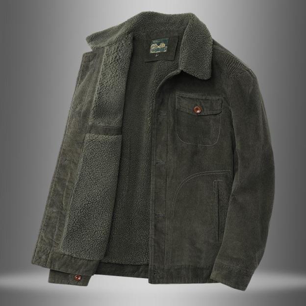 Men'S Winter Heavy Fleece Warm Jacket