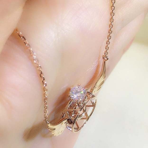 Angel Wings Wings Necklace-POIULTD