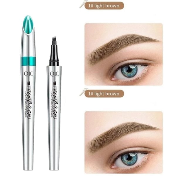 ✨Last Sale 49% OFF-🔥3D Waterproof Microblading Eyebrow Pen 4 Fork Tip Tattoo Pencil
