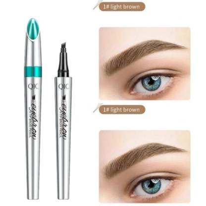 ✨Last Sale 49% OFF-🔥3D Waterproof Microblading Eyebrow Pen 4 Fork Tip Tattoo Pencil