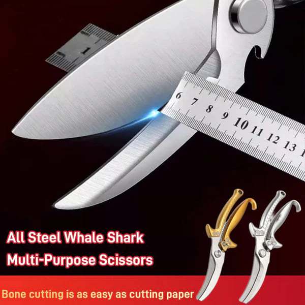 Multi-functional Kitchen Scissors Bone Shears-POIULTD