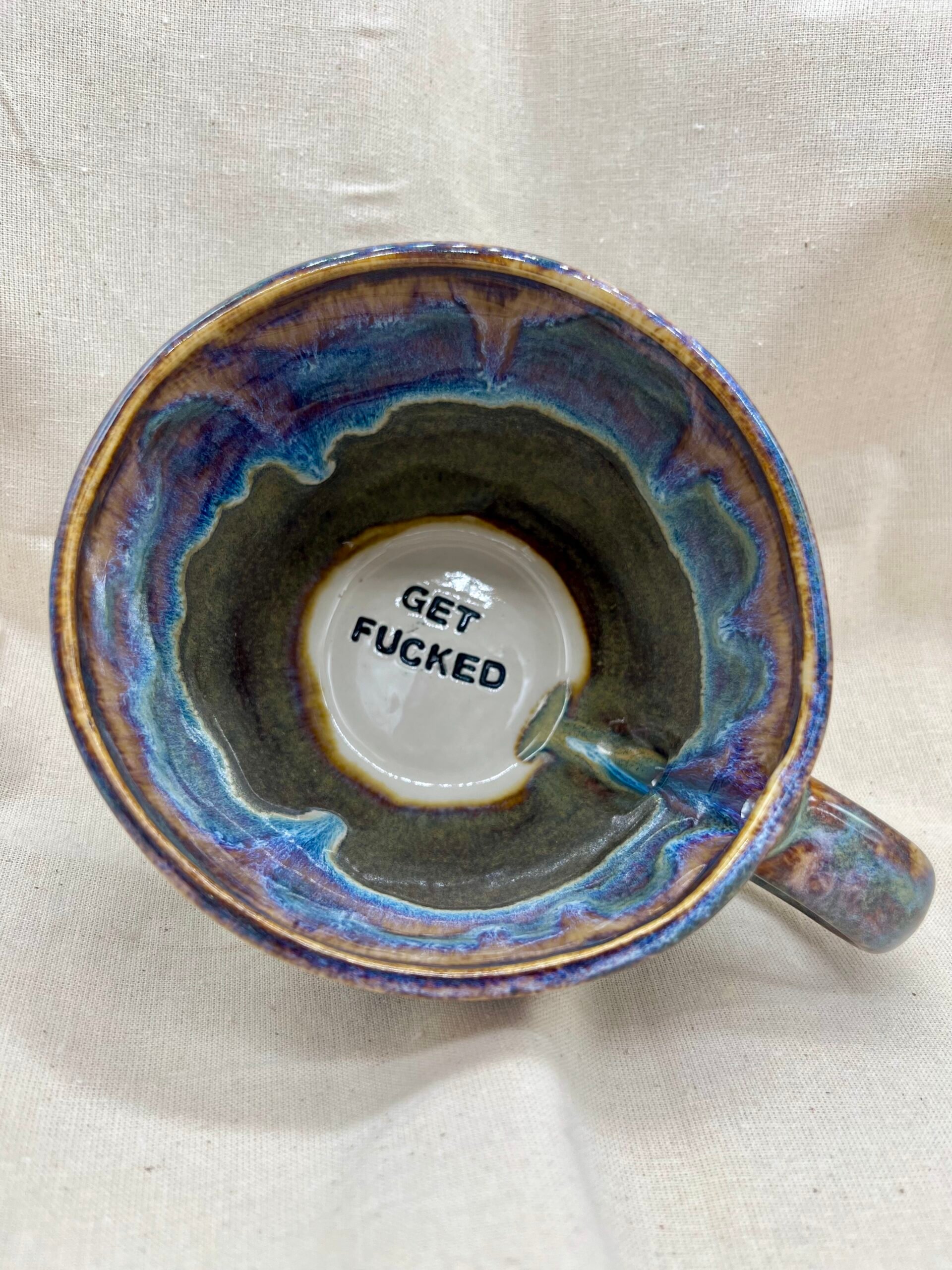 Jumbo Lightning Sweary Mug-POIULTD