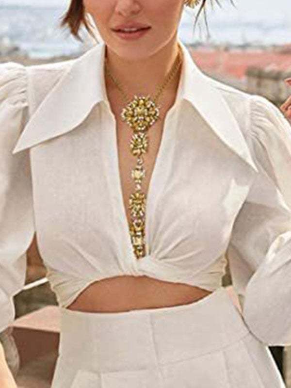 Stylish Diamond Body Chain-POIULTD