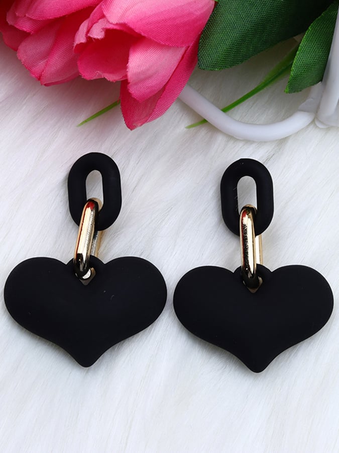 Women's Valentine's Day Heart Fashion Earrings-POIULTD