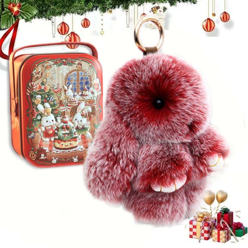 🎁Handmade Soft  Christmas Bunny Charms-POIULTD