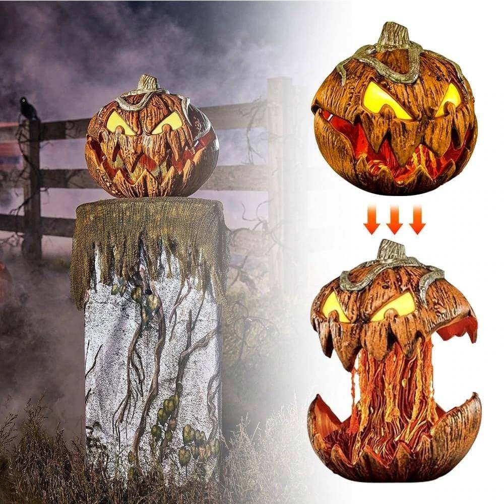 🎃 Halloween Scary Pumpkin With Lights 👻 Early Halloween Flash Sale ❗-POIULTD