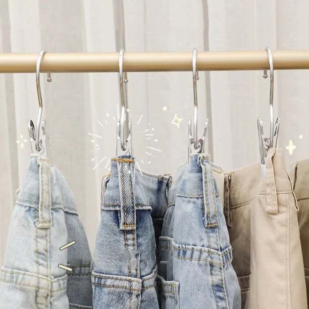 Space-Saving Clothes and Hat Storage Hook-POIULTD