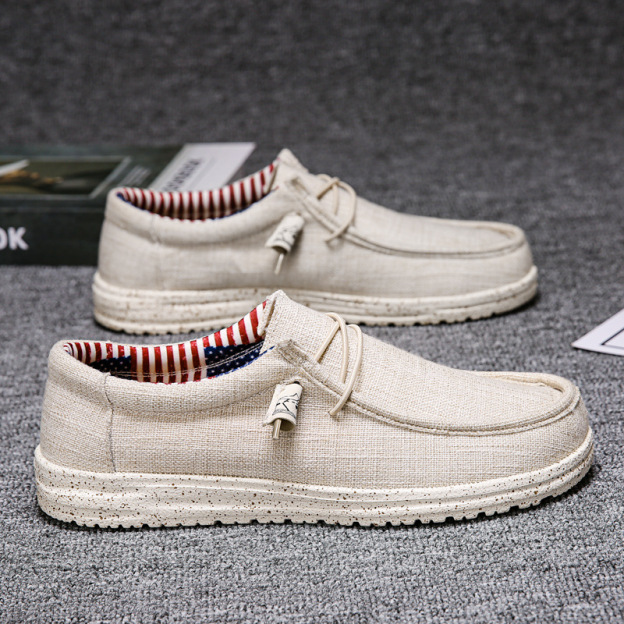 MEN'S COMFORTABLE BREATHABLE LINING FLAG CASUAL SHOES-POIULTD