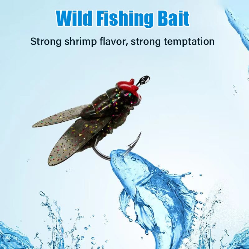 🔥Simulated Flies Fishing Attractor Bait Hook-POIULTD
