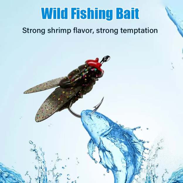 🔥Simulated Flies Fishing Attractor Bait Hook-POIULTD