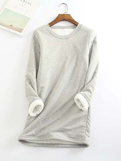 💥Sold 20000+,  Sales > Extra 8% off code:  8💥2022 NEW Casual Cotton Round Neck Solid Sweatshirt (S-5XL)-POIULTD