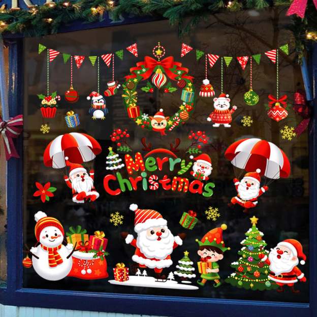 🔥Christmas Window Clings-POIULTD