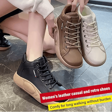 (🔥50% OFF🔥 Today And Free Shipping)💝LetcloTM Women's High Top Thick Sole Martin Boots